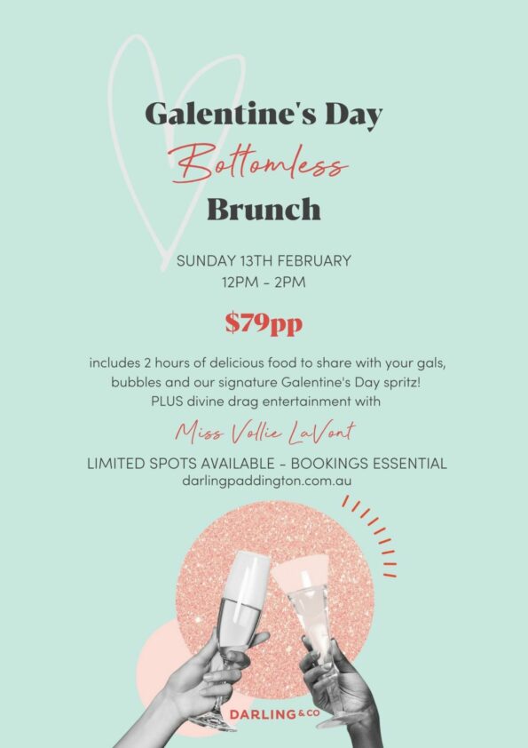 Galentine's Day Bottomless Brunch at Darling & Co!