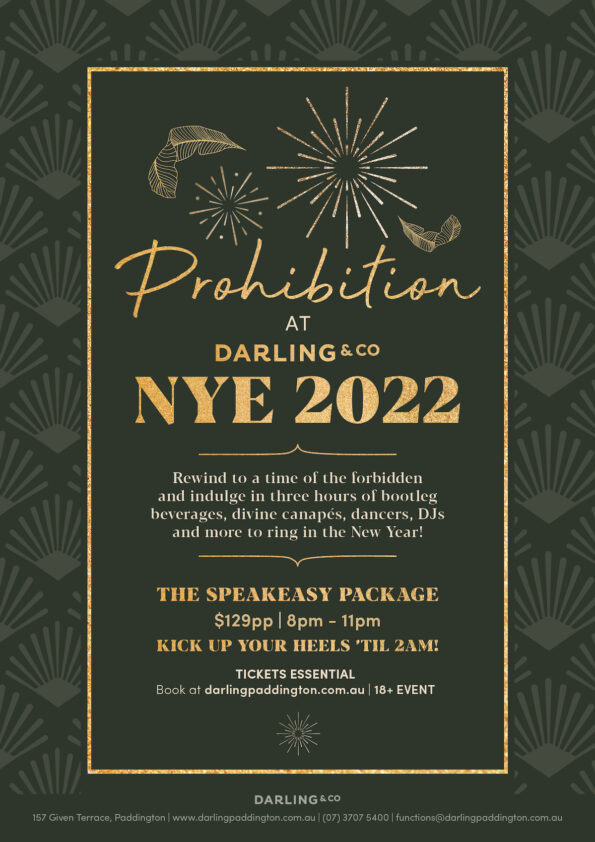 NYE 2022 at Darling & Co - Prohibtion